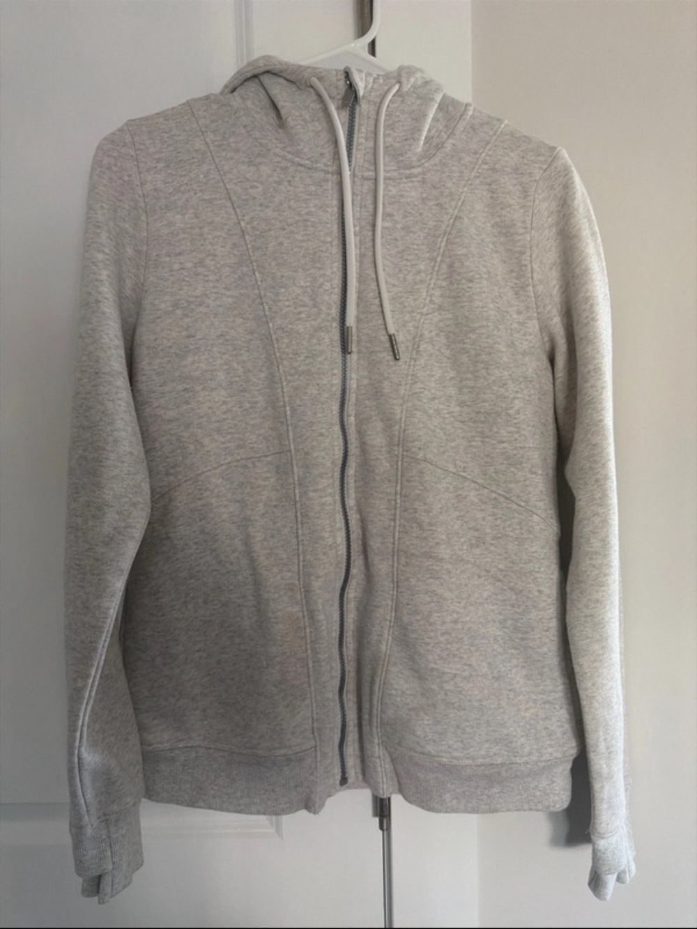 all in motion Heather Gray Zip-Up Hoodie with Hood